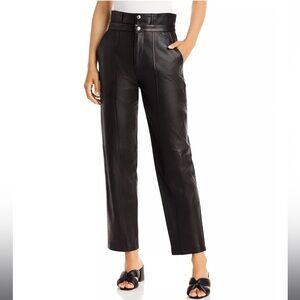 NWT IRO Futari High Waist Leather Pants